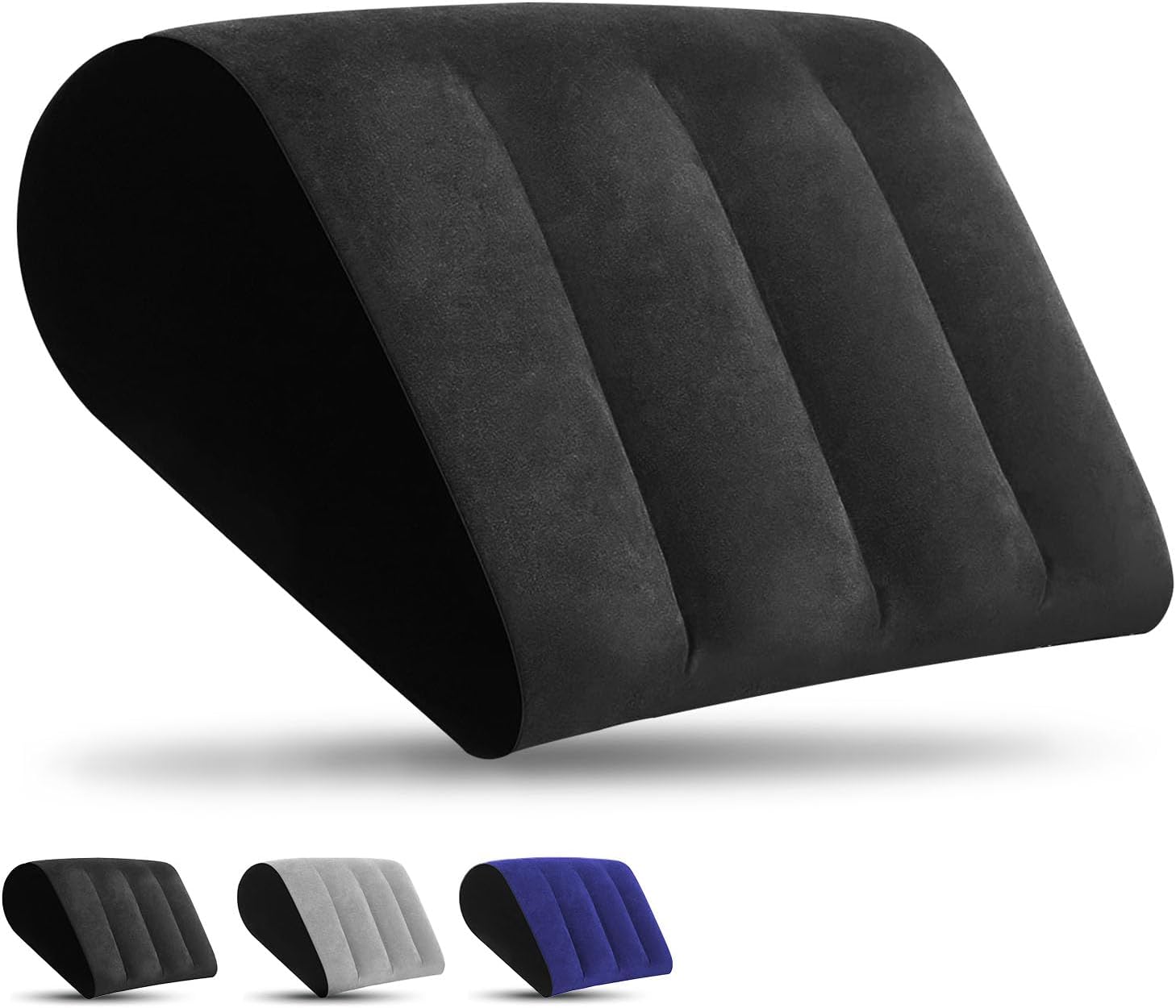 LuxoCare Leg Inflatable Elevation Pillows - Quick Inflate Deflate