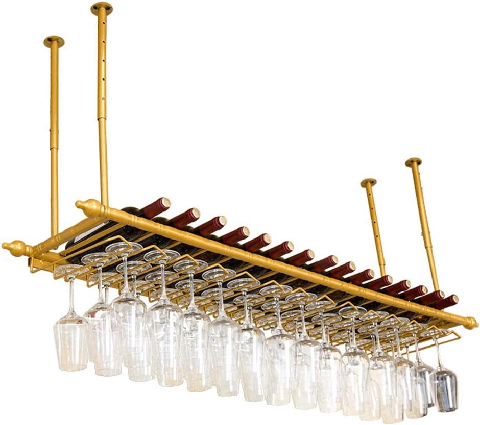 LUCEAE Adjustable Height Wall Wine Rack
