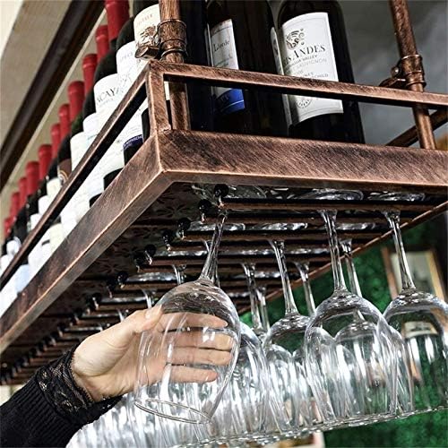 LUCEAE Wall-Mounted Wine Rack for Bar Kitchen Storage