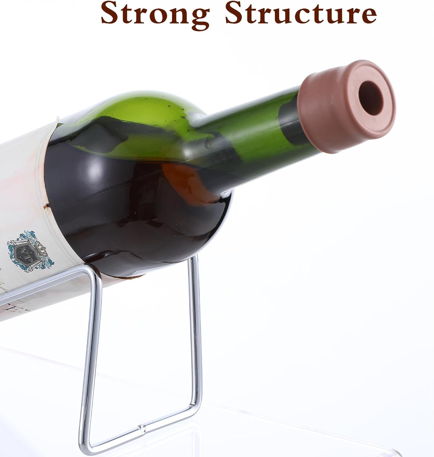 Tolare 4pcs Tabletop Wine Rack Organizer