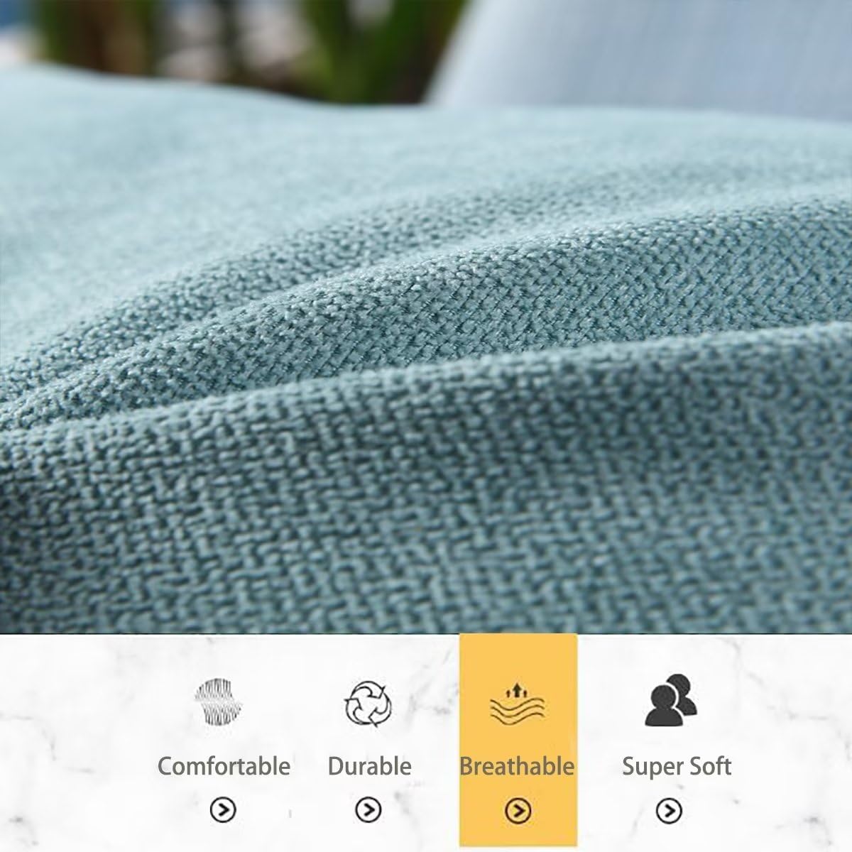 TESICA Ergonomic Leg Elevation Pillow for Bed and Sofa