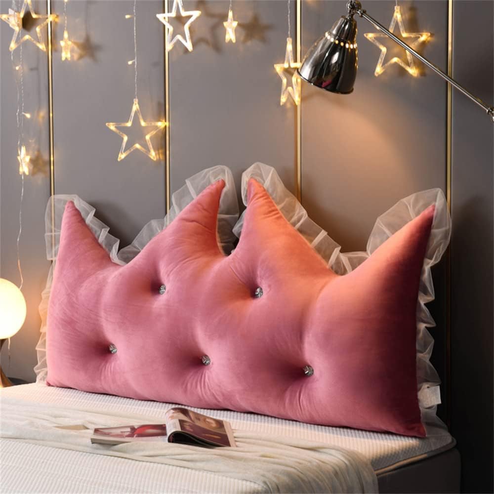 Large Back Cushion for Bed - Deep Pink 275 Inch