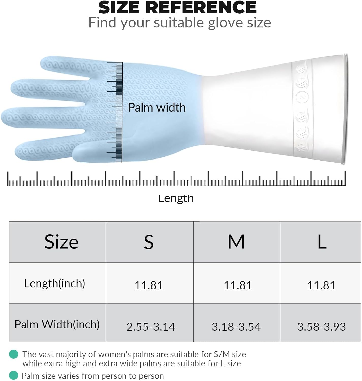 3 Pair Reusable Cleaning Gloves for Kitchen and Home Use