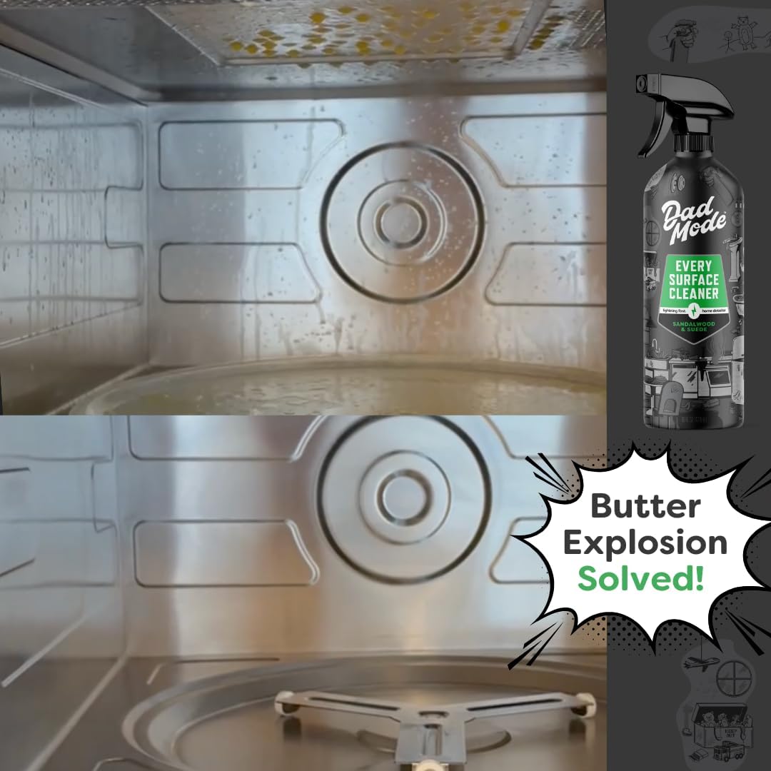 DadMode Streak-Free Surface Cleaner 16oz Aluminum Bottle
