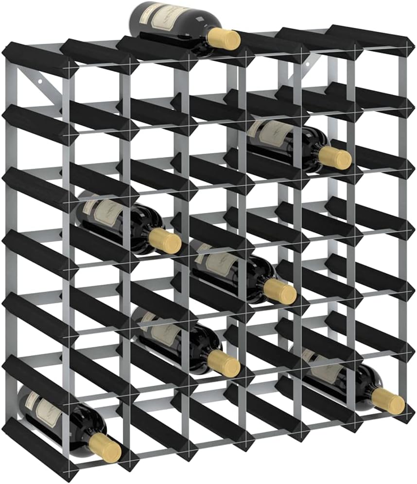 vidaXL Freestanding Wine Rack for 42 Bottles