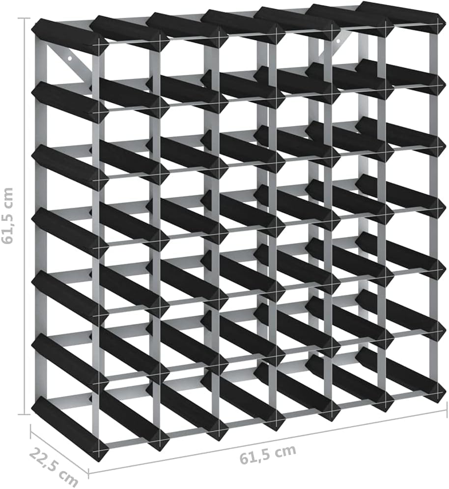 vidaXL Freestanding Wine Rack for 42 Bottles
