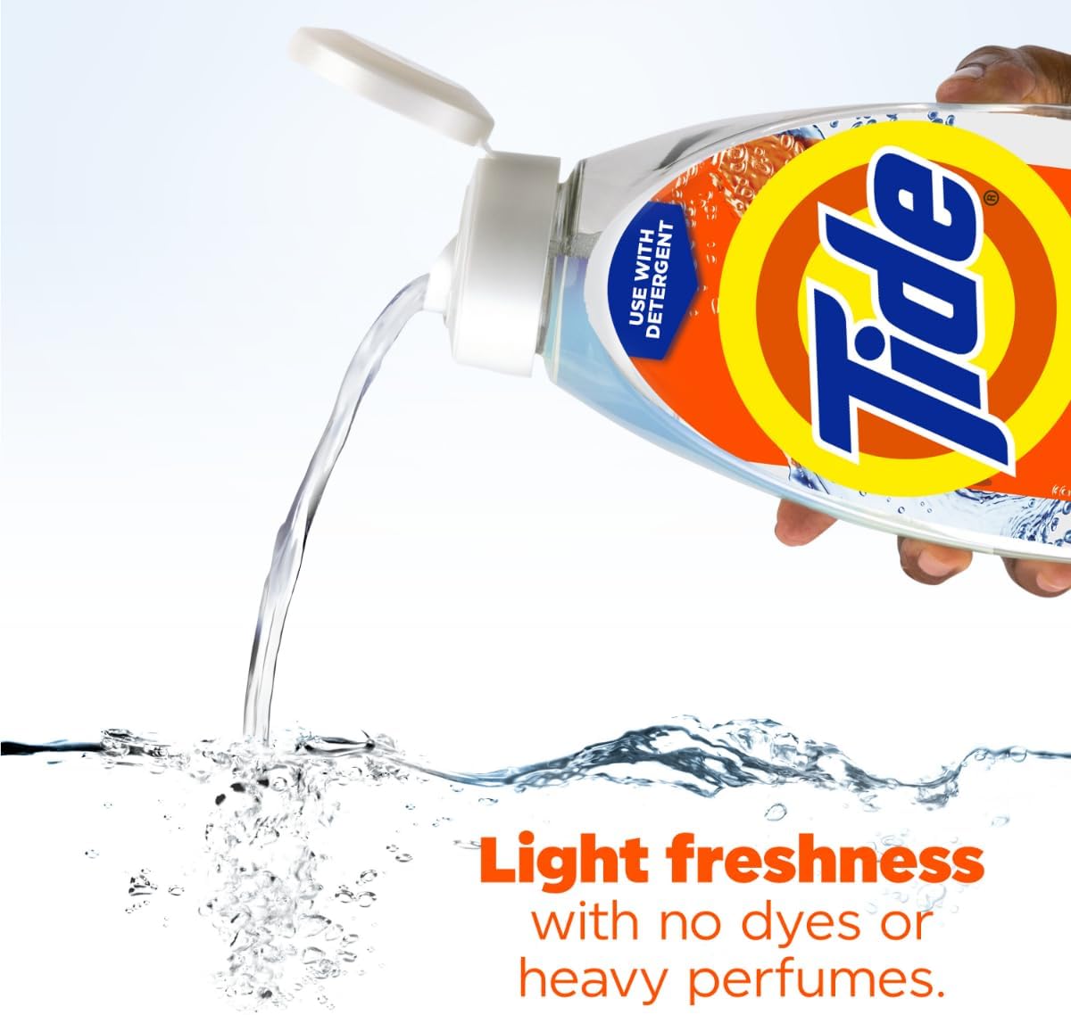 Tide Deep Cleansing Fabric Rinse with 3X Odor Power 48 oz