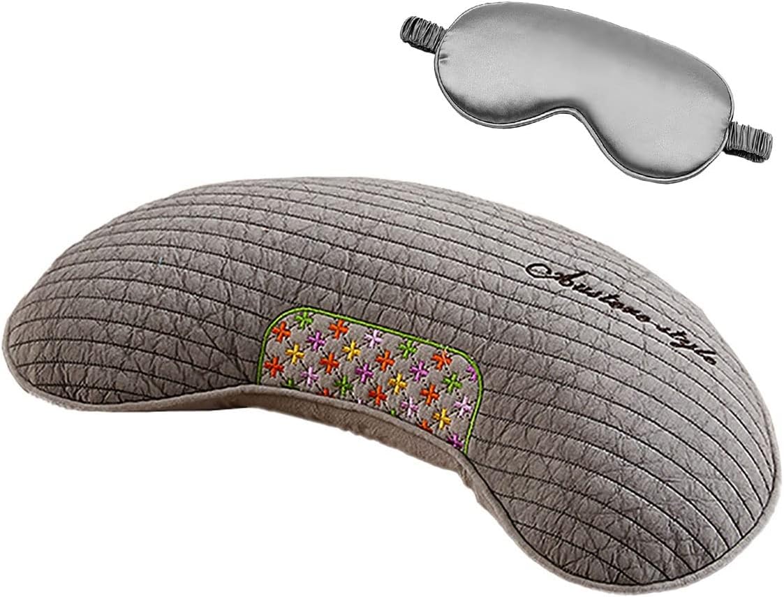 ZHIWEIKJ Organic Buckwheat Cooling Pillow for Neck Pain Relief