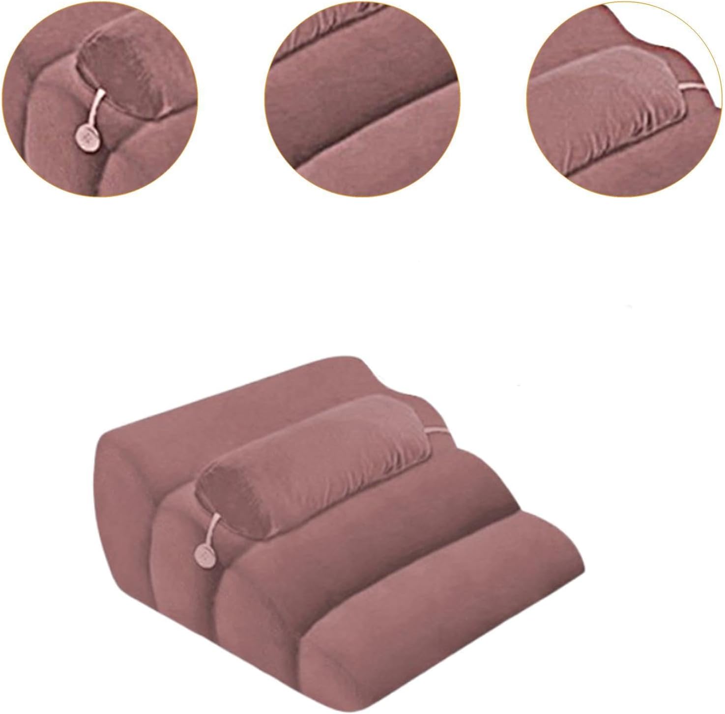 Ioensy Face Down Pillow with Leg Support - Pink