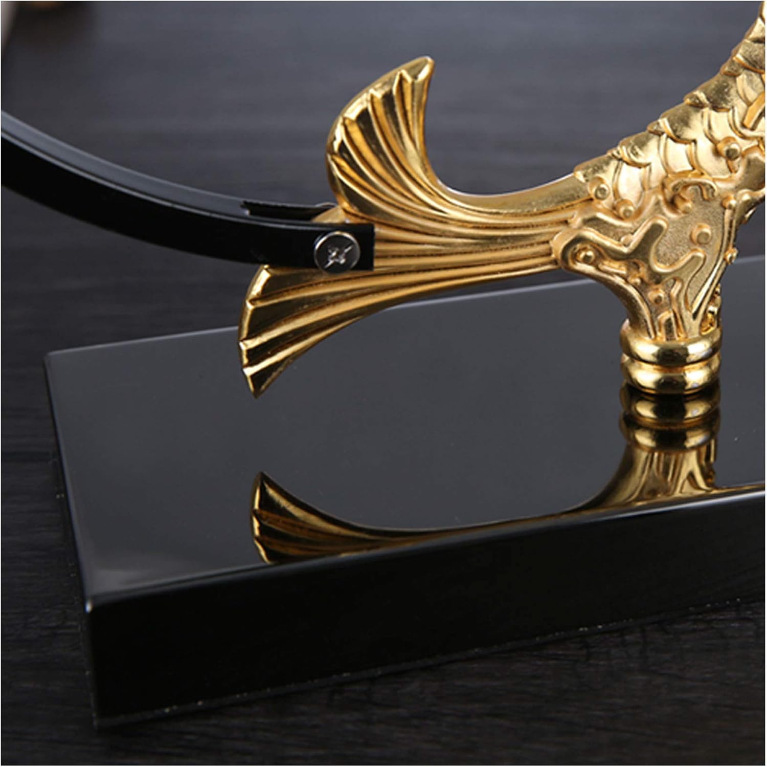 Elegant Tabletop Wine Rack Holds 6 Bottles