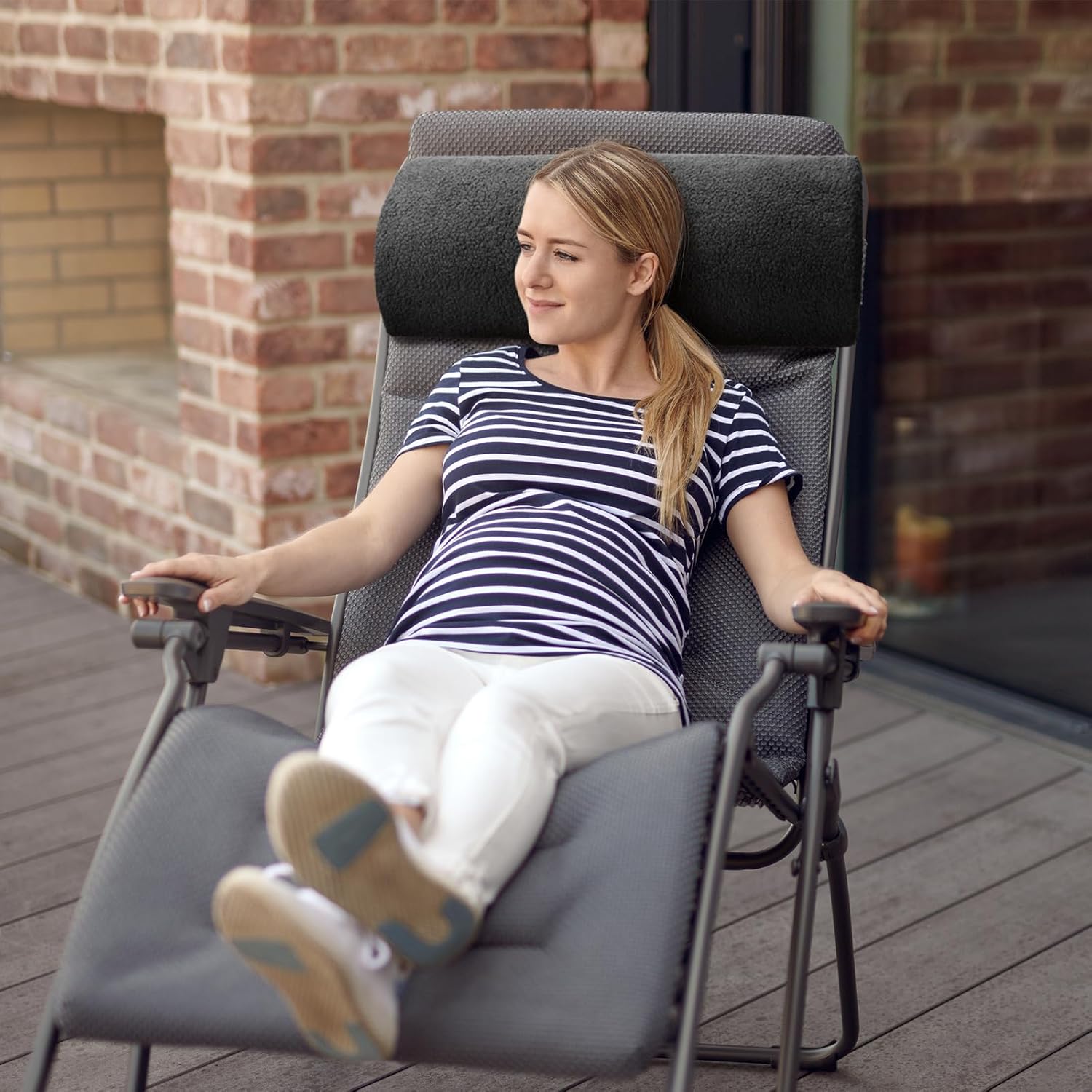 Wesiti Recliner Leg Support Pillow - Black