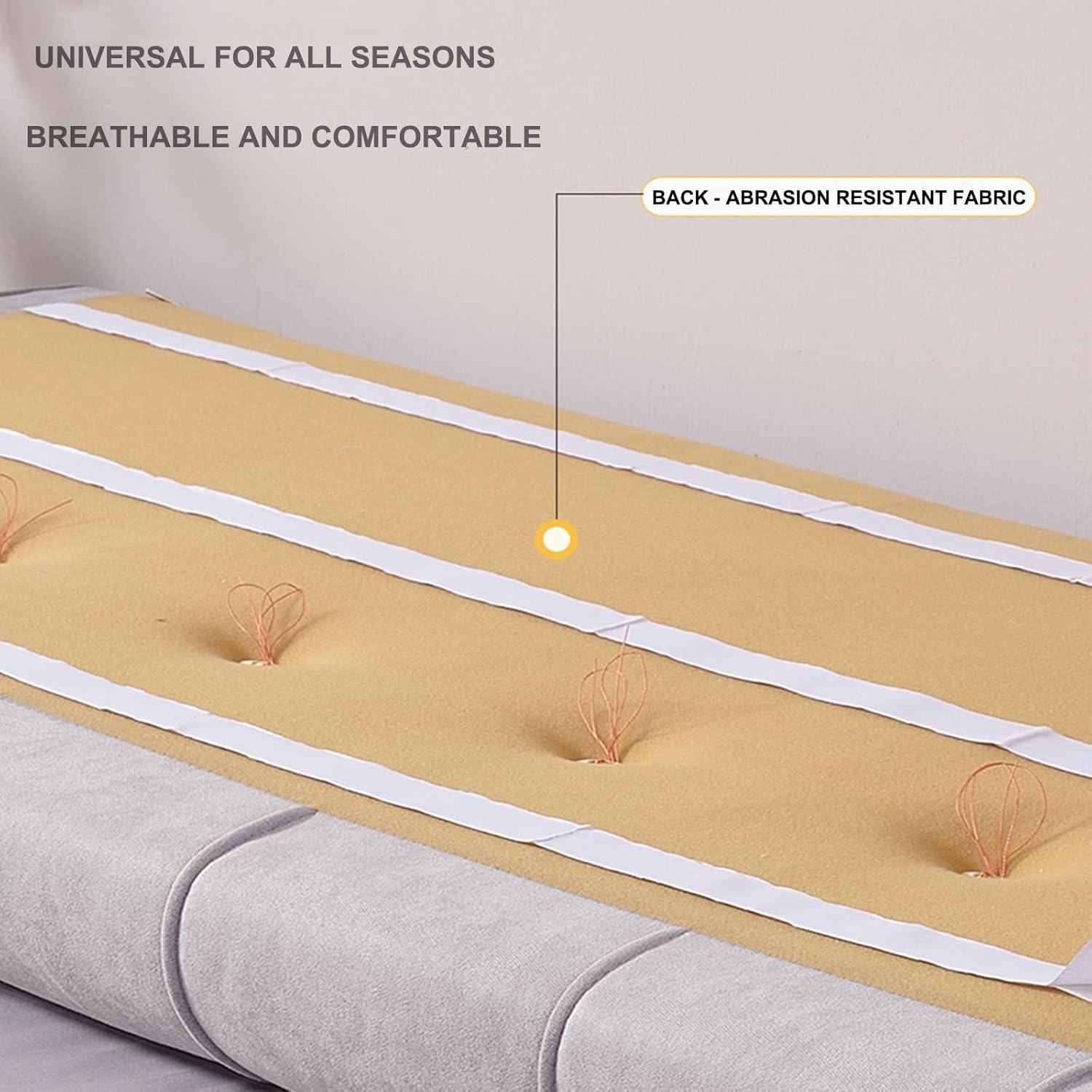 High Resilience Headboard Cushion Wall Pillow for Bedroom 1