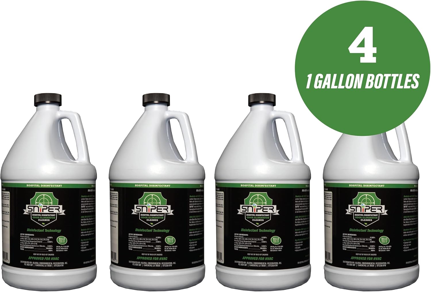 SNiPER All-Purpose Cleaner with Deodorizer 4-Pack
