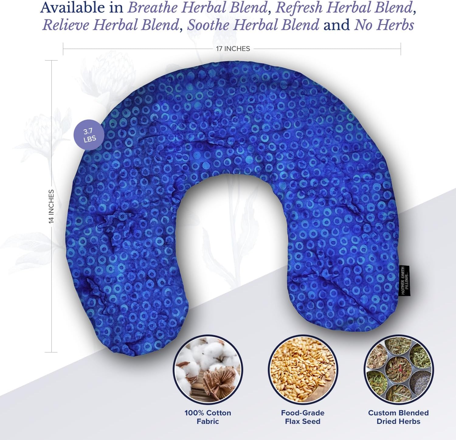 Large Triggerpoint Flax Pillow for Neck Shoulder Relief