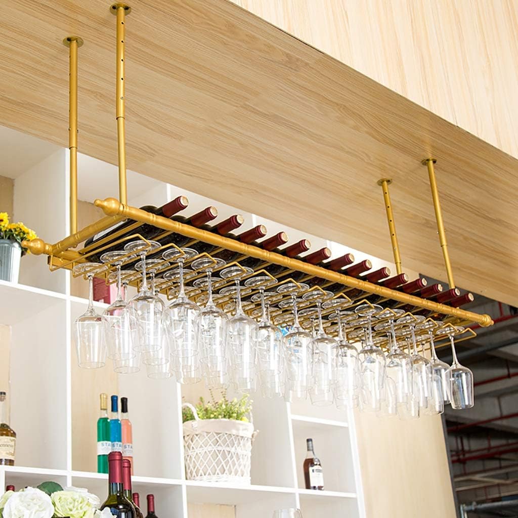 LUCEAE Adjustable Height Wall Wine Rack