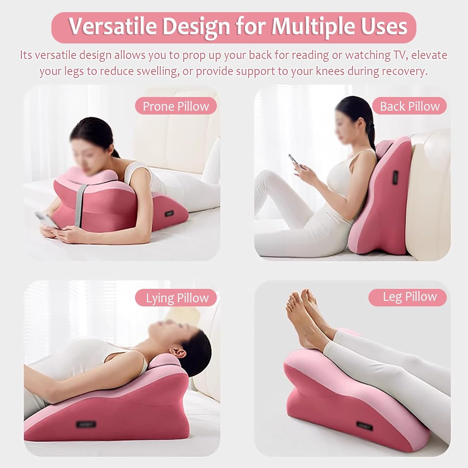 JYHHCYS Multifunctional Prone Pillow for Reading and Sleeping