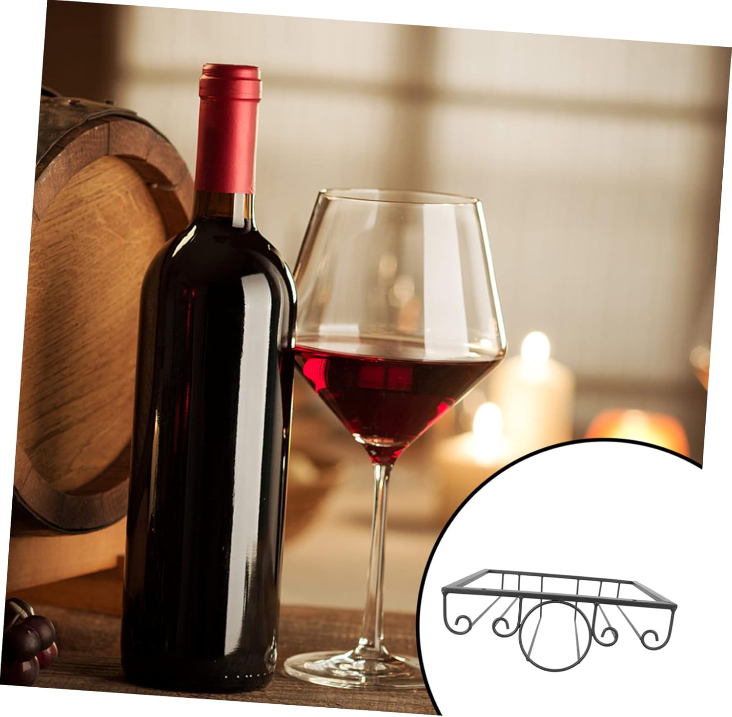 Wine Glass Holder Rack for Kitchen and Bar Use
