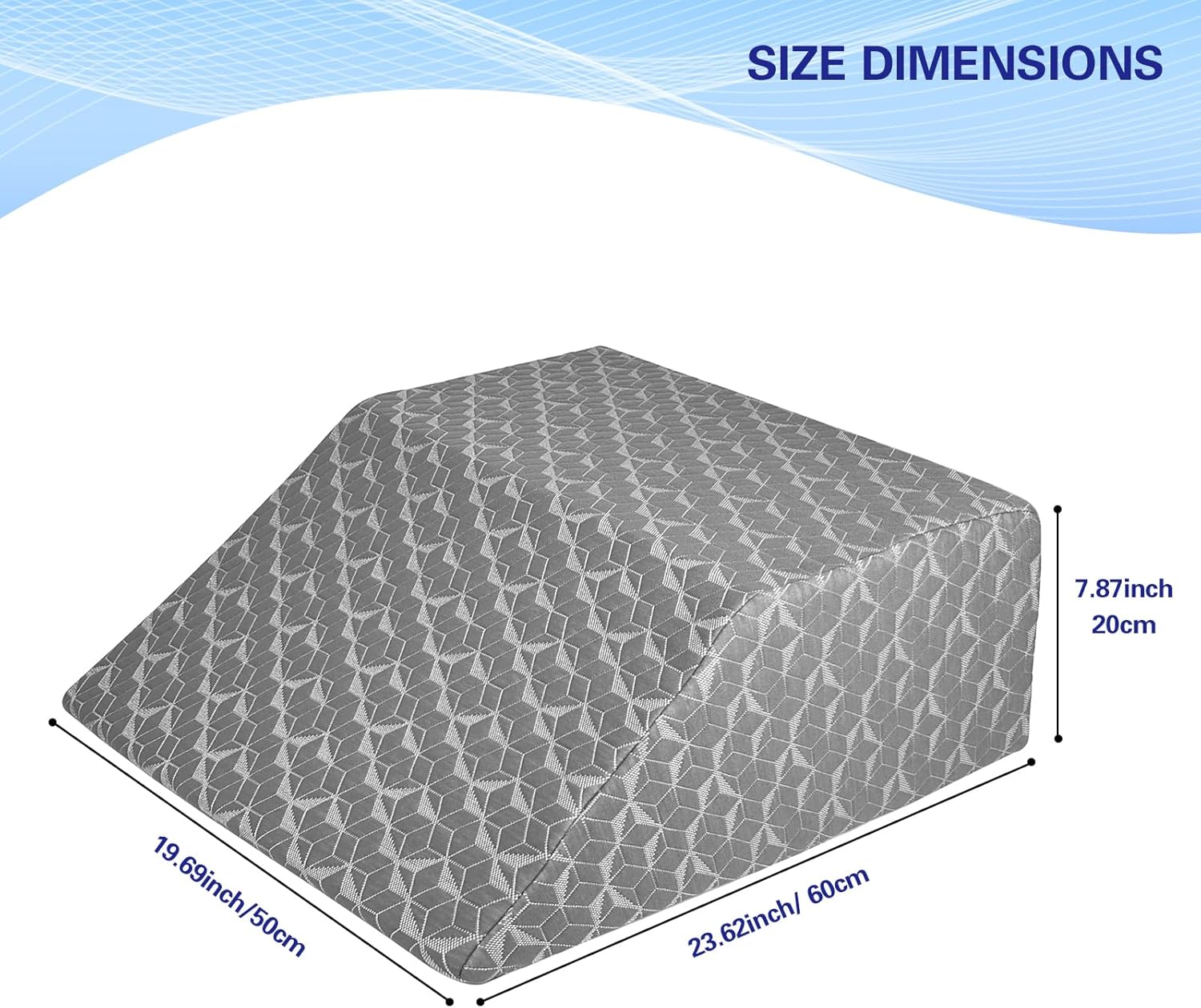 SUBCULTUREPICK Leg Elevation Pillow for Post Surgery Comfort