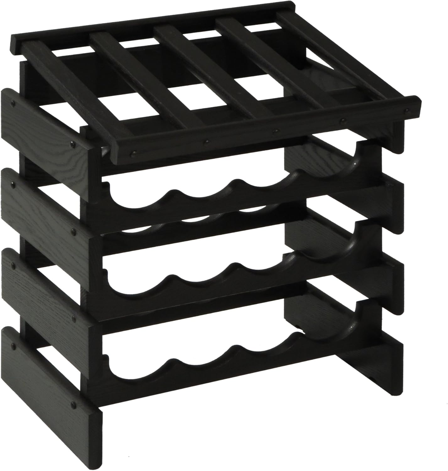 FixtureDisplays Dakota Wine Rack with Display Top 1