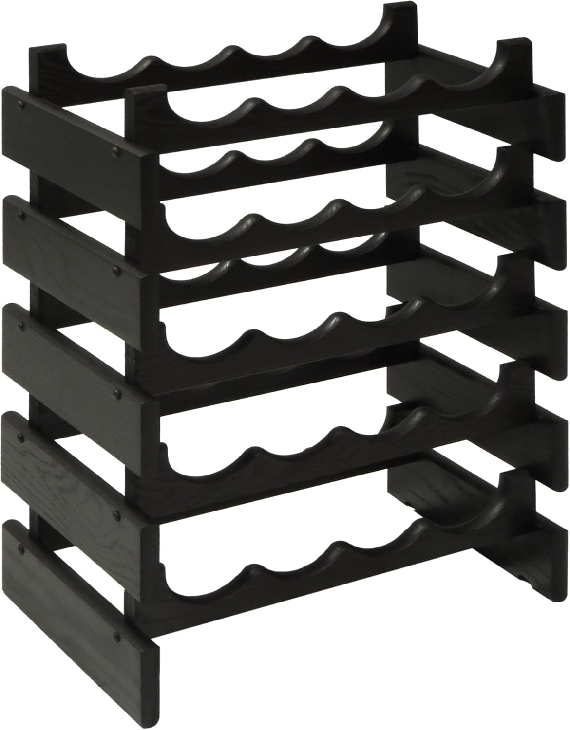 FixtureDisplays 20 Bottle Dakota Wine Rack 1040225-NPF 1