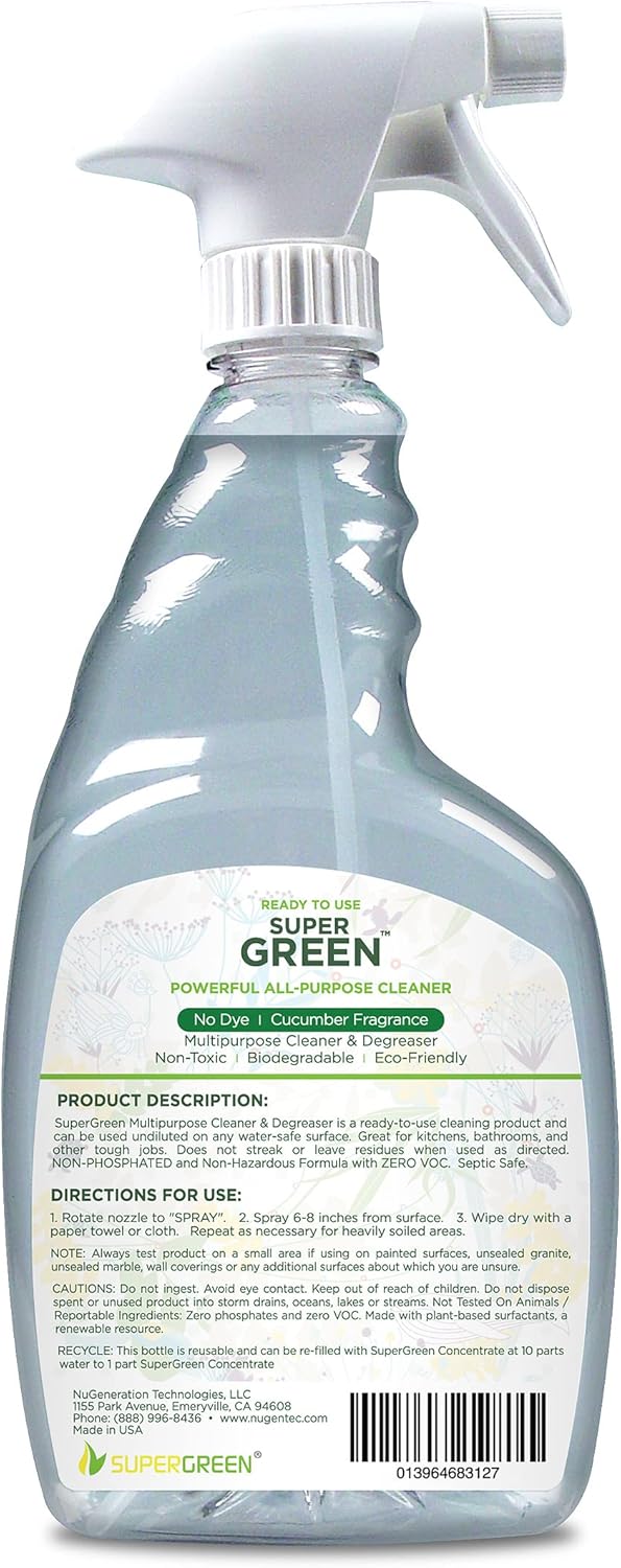 SuperGreen Powerful All-Purpose Cleaner 32 fl oz 4-Pack