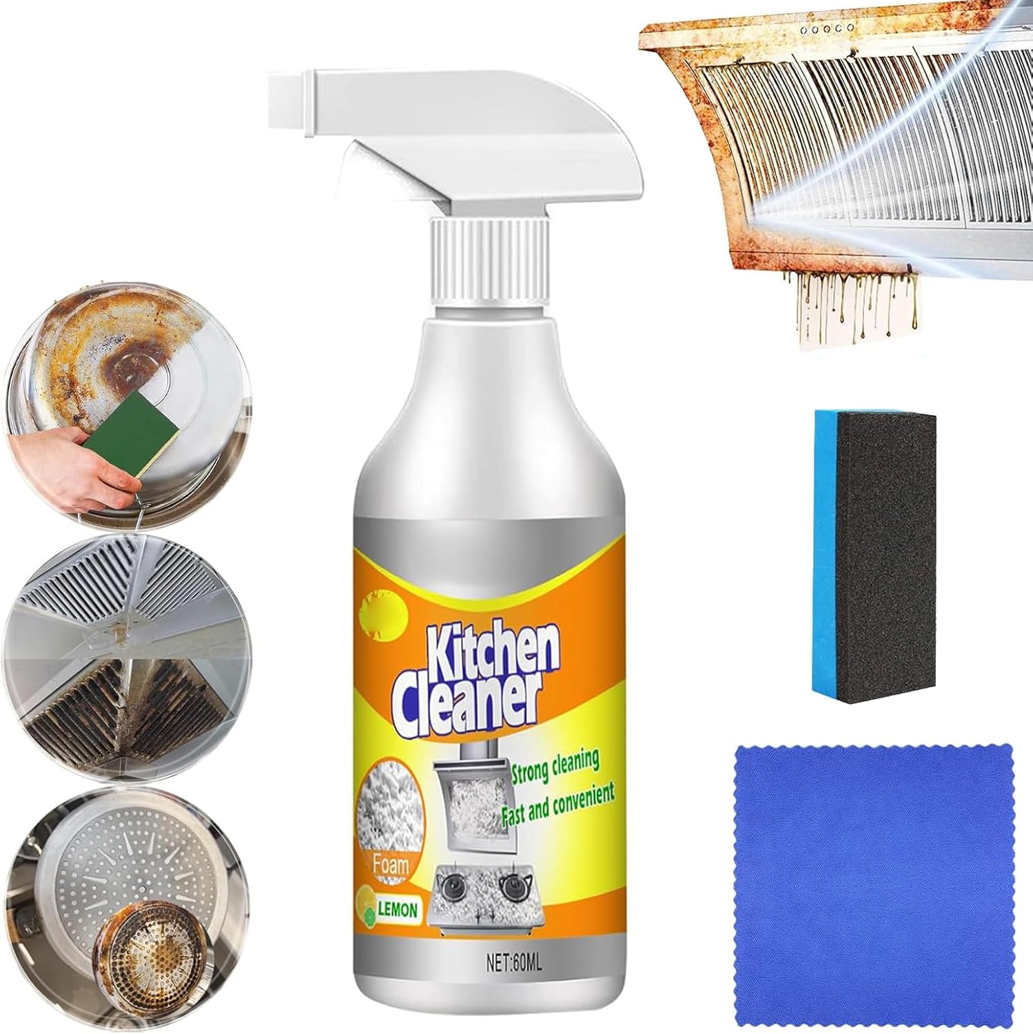 LXCJZY Kitchen Cleaner Foam 1pc Multi-Function