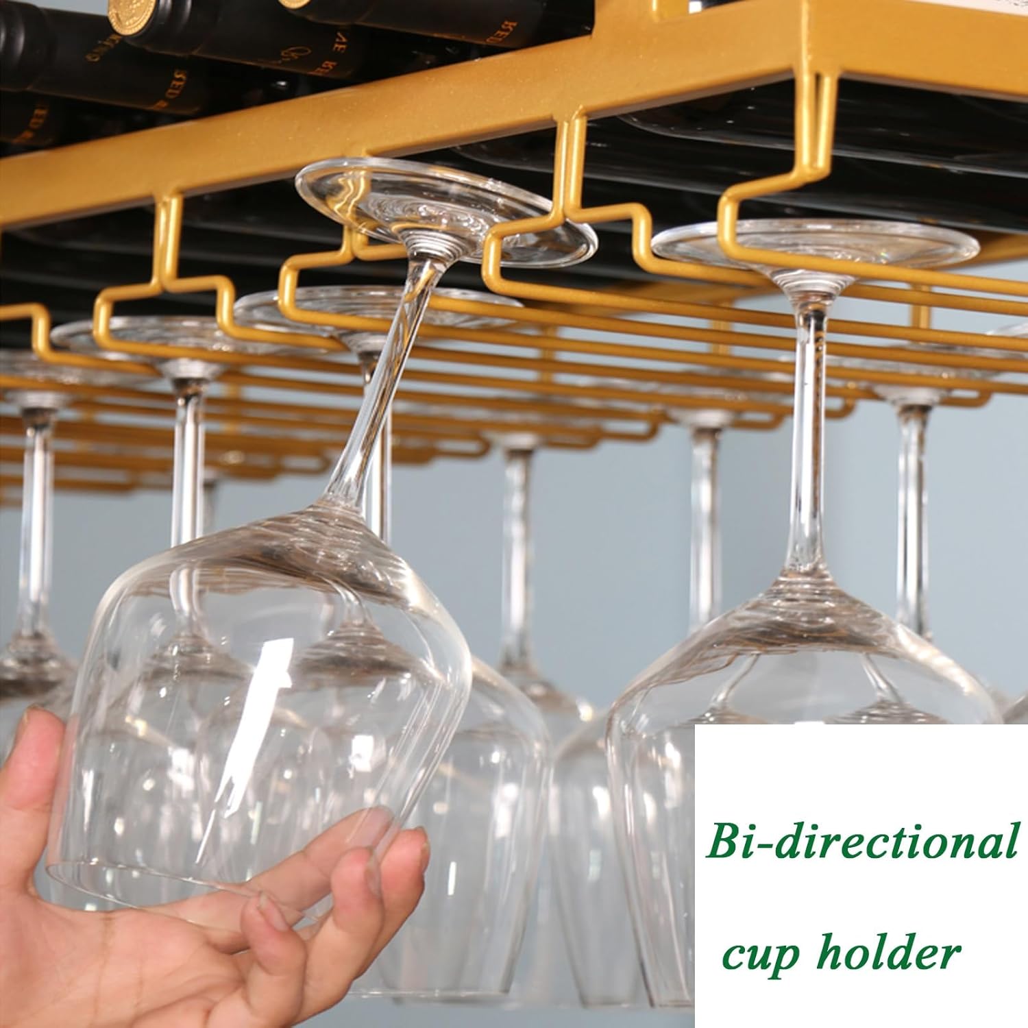 SAGIDAR Ceiling Wine Glass Rack Holder
