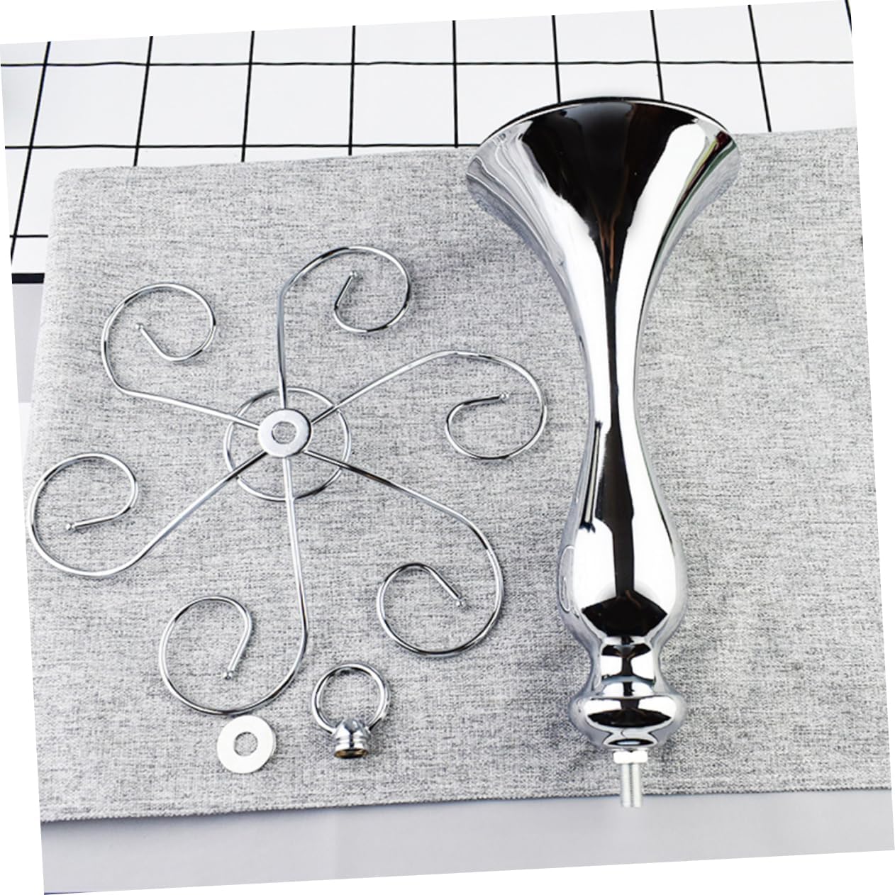 MAGICLULU 1pc Wrought Iron Wine Glass Holder
