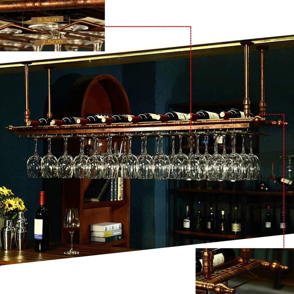 LUCEAE Adjustable Height Wall Wine Rack
