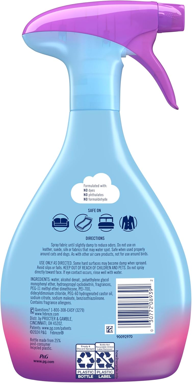 Febreze Odor-Fighting Fabric Refresher with Gain Moonlight Breeze 236 fl oz