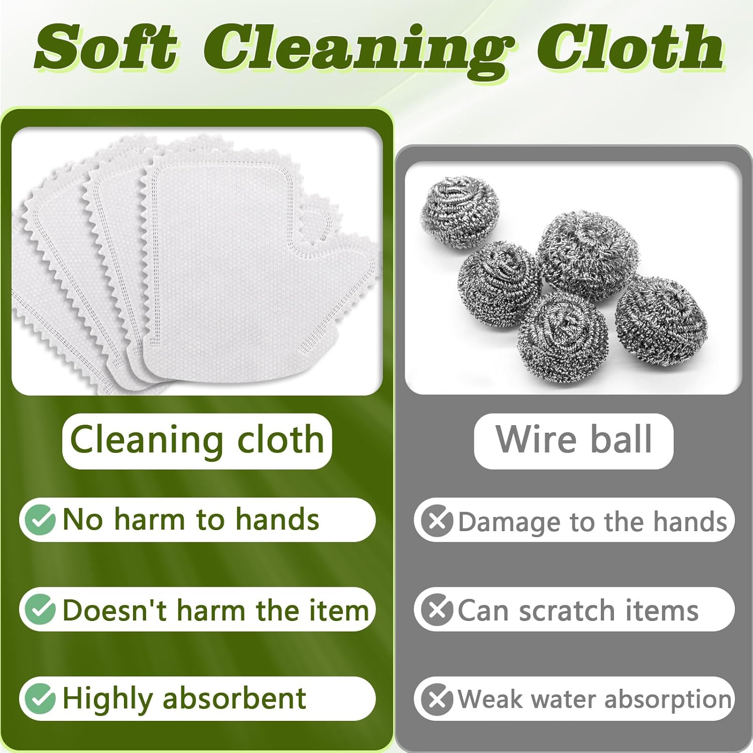 Betinyar 50pcs Multi-Purpose Washable Dusting Gloves