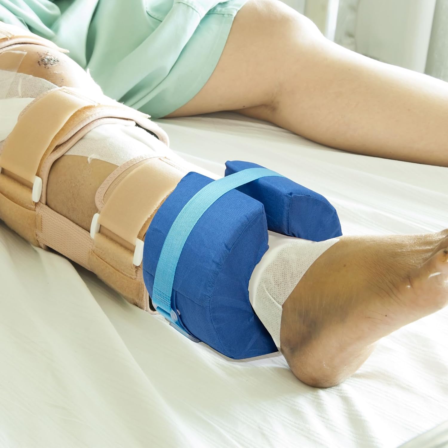 2Pcs Heel Protector for Pressure Sores and Foot Support