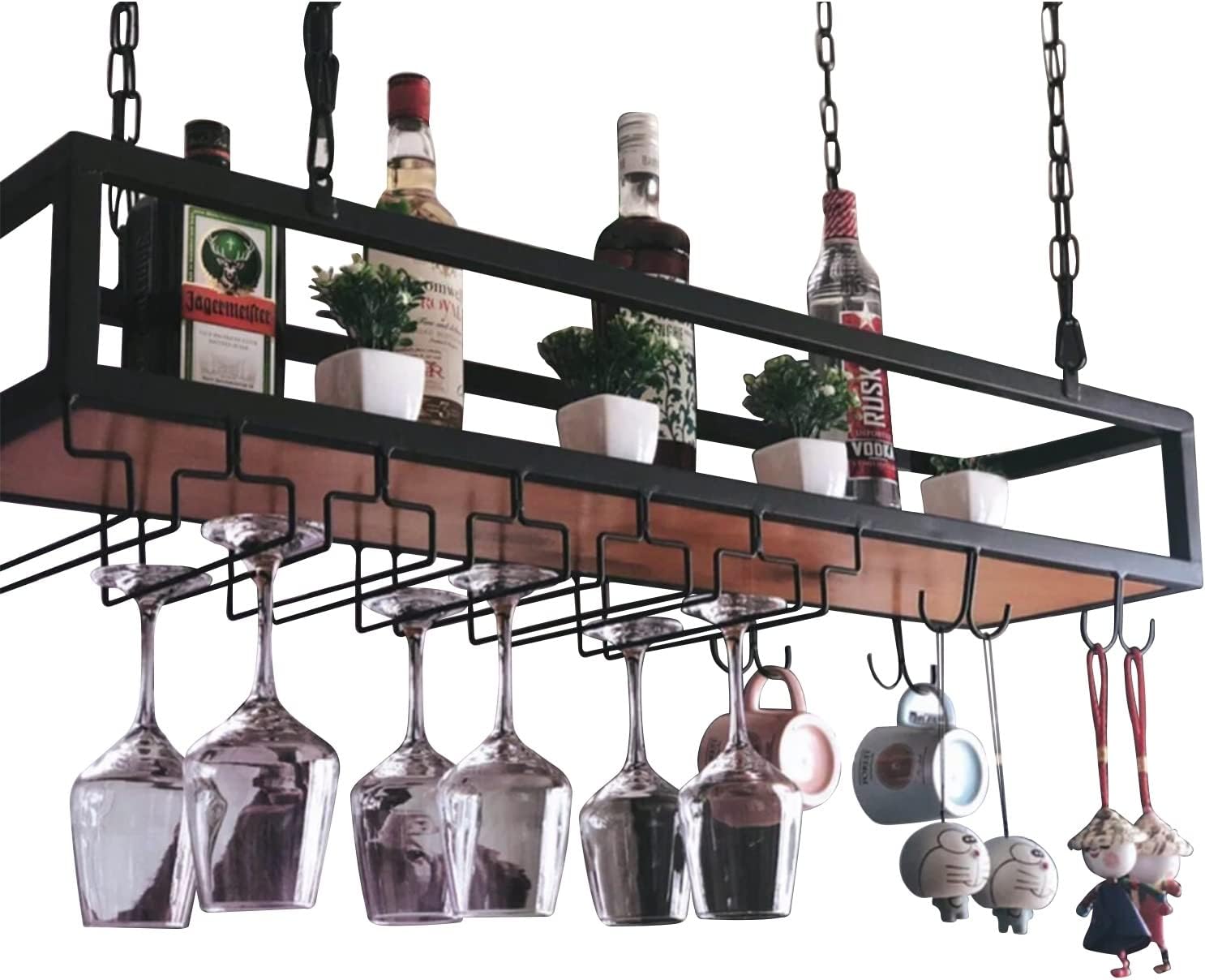 ZJDYDY Floating Wine Rack Storage Shelf