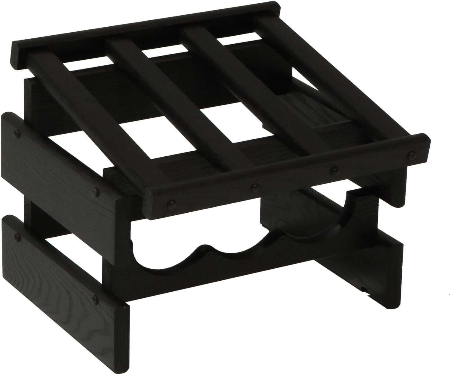 FixtureDisplays 6 Bottle Dakota Wine Rack with Display Top