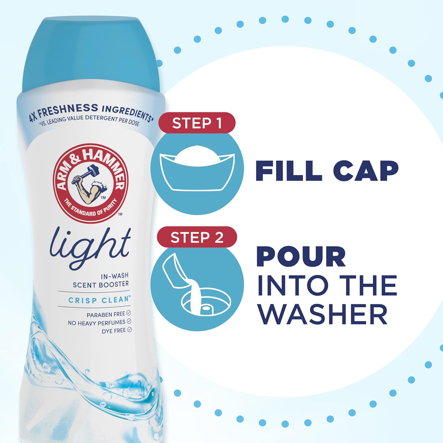 ARM HAMMER Light In-Wash Scent Booster 24 Oz Crisp Clean Scent