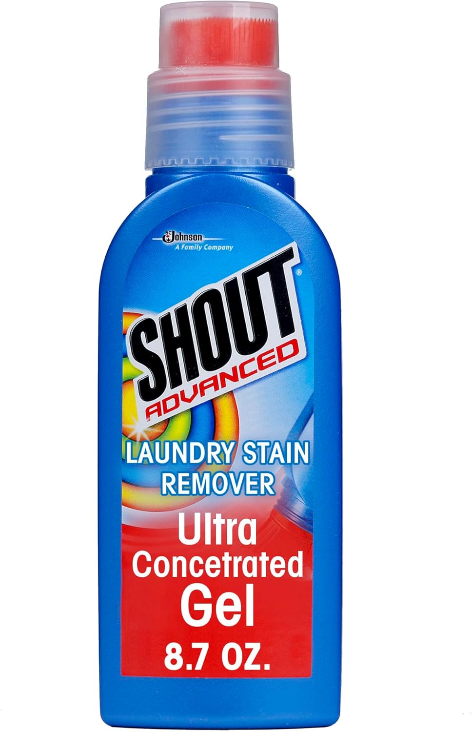 Shout Advanced Stain Remover Gel with Brush 87oz 1