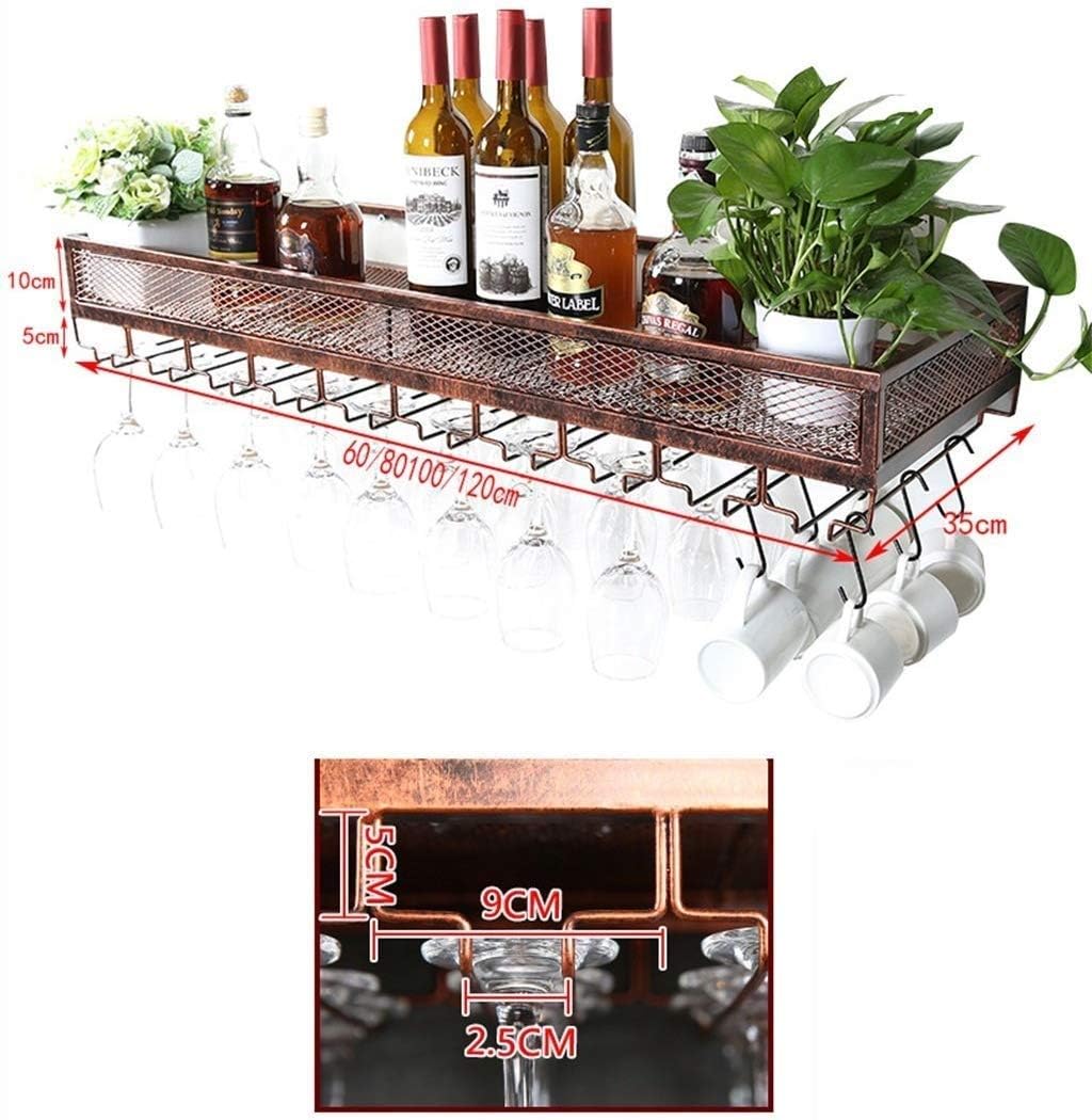 ZJYWMM Wall-Mounted Wine Rack Organizer
