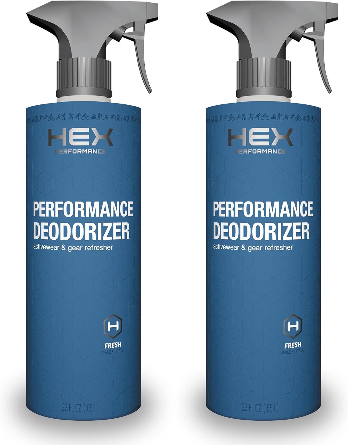 HEX Performance Deodorizing Spray 44oz Pack of 2