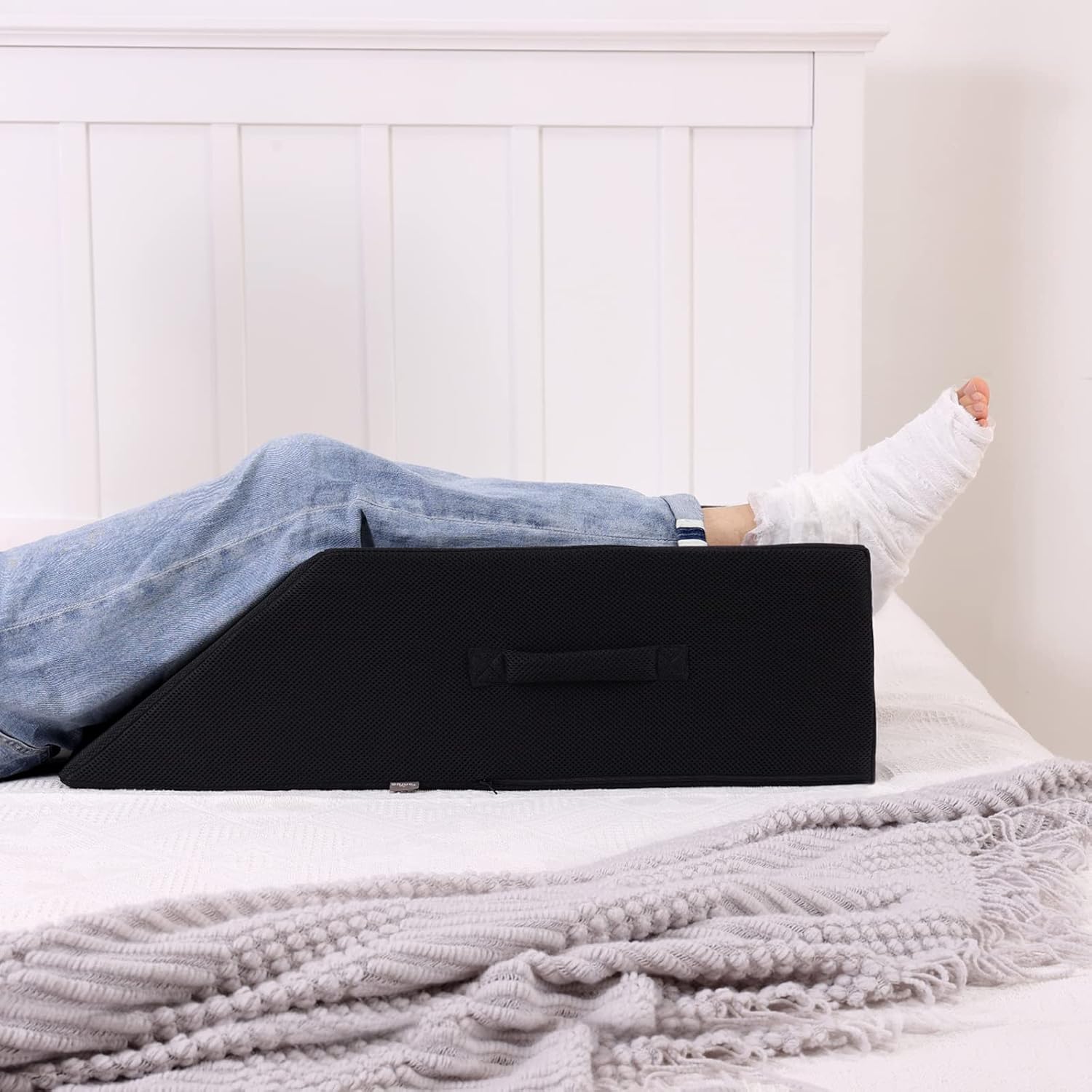 TANYOO Velvet Leg Pillow for Knee Ankle Recovery