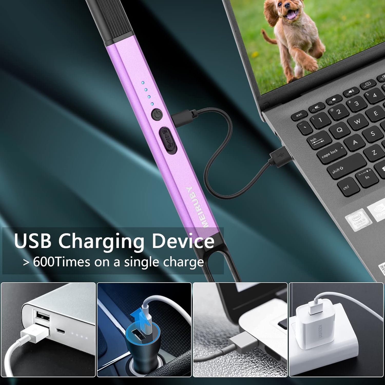 MEIRUBY Electric Arc Lighter for Women Mom