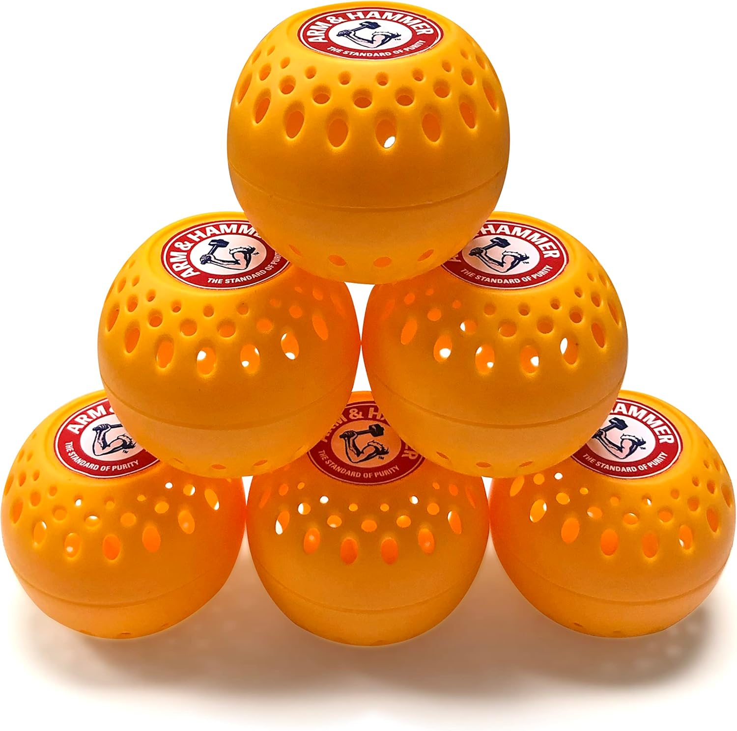 Arm Hammer Odor Busterz Balls 6 Pack - Freshness for Home Travel