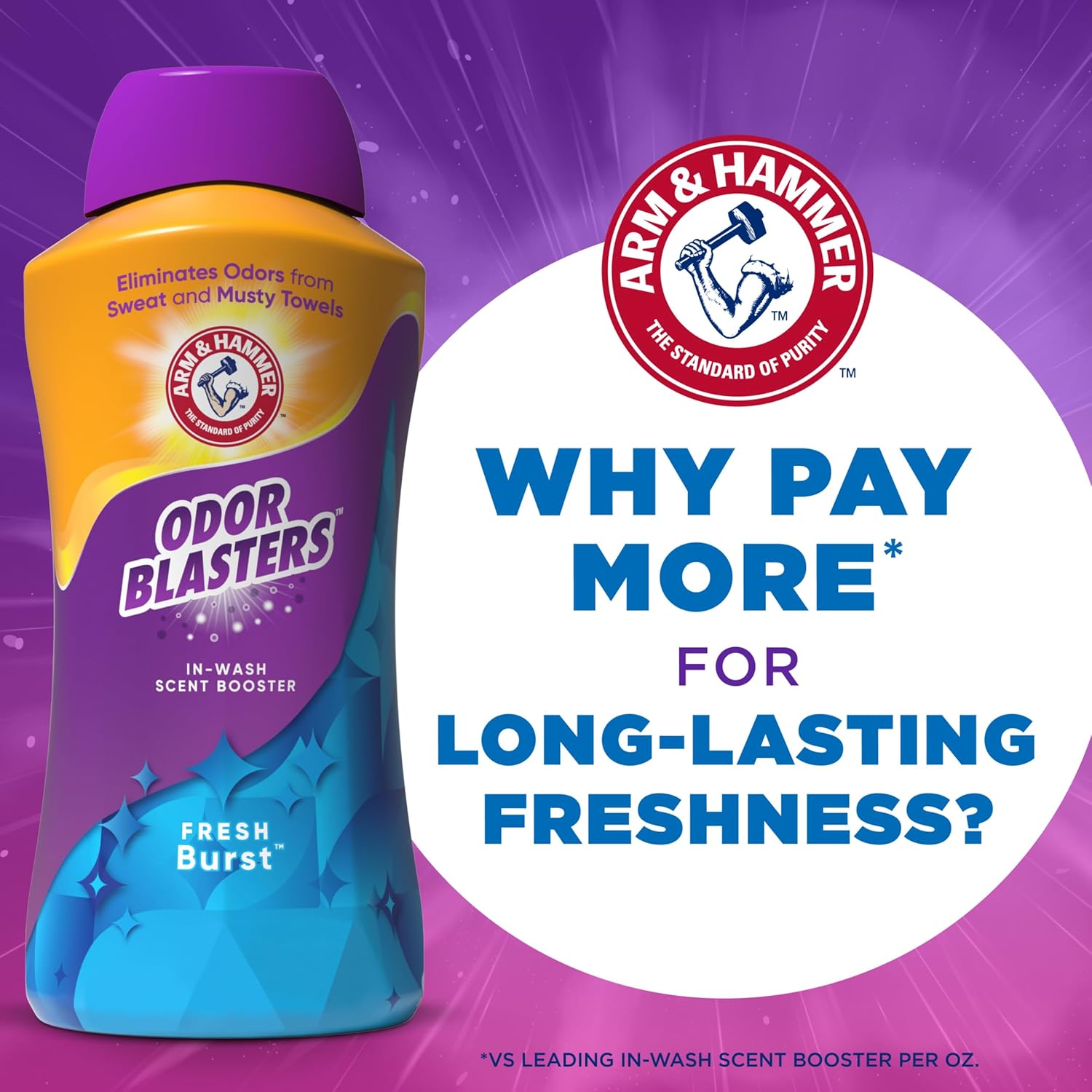 ARM HAMMER Odor Blasters Fresh Burst Scent Booster 45 Oz 1