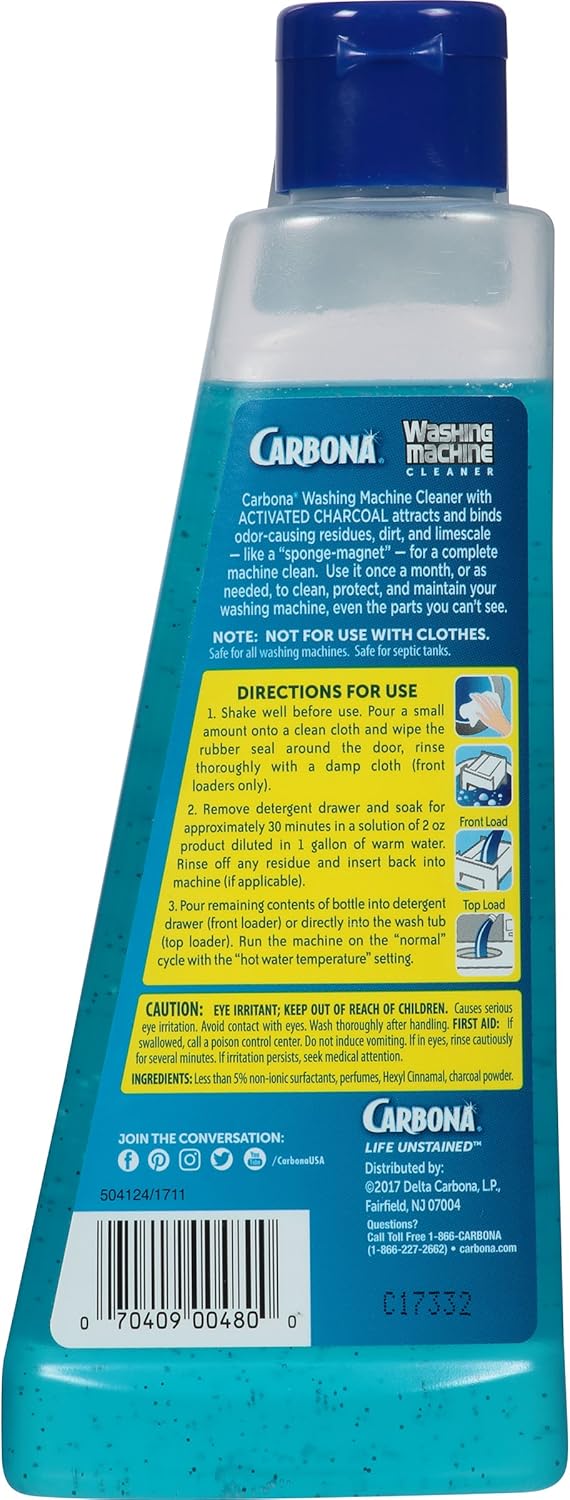Delta Carbona Washing Machine Cleaner 84 Fluid Ounce