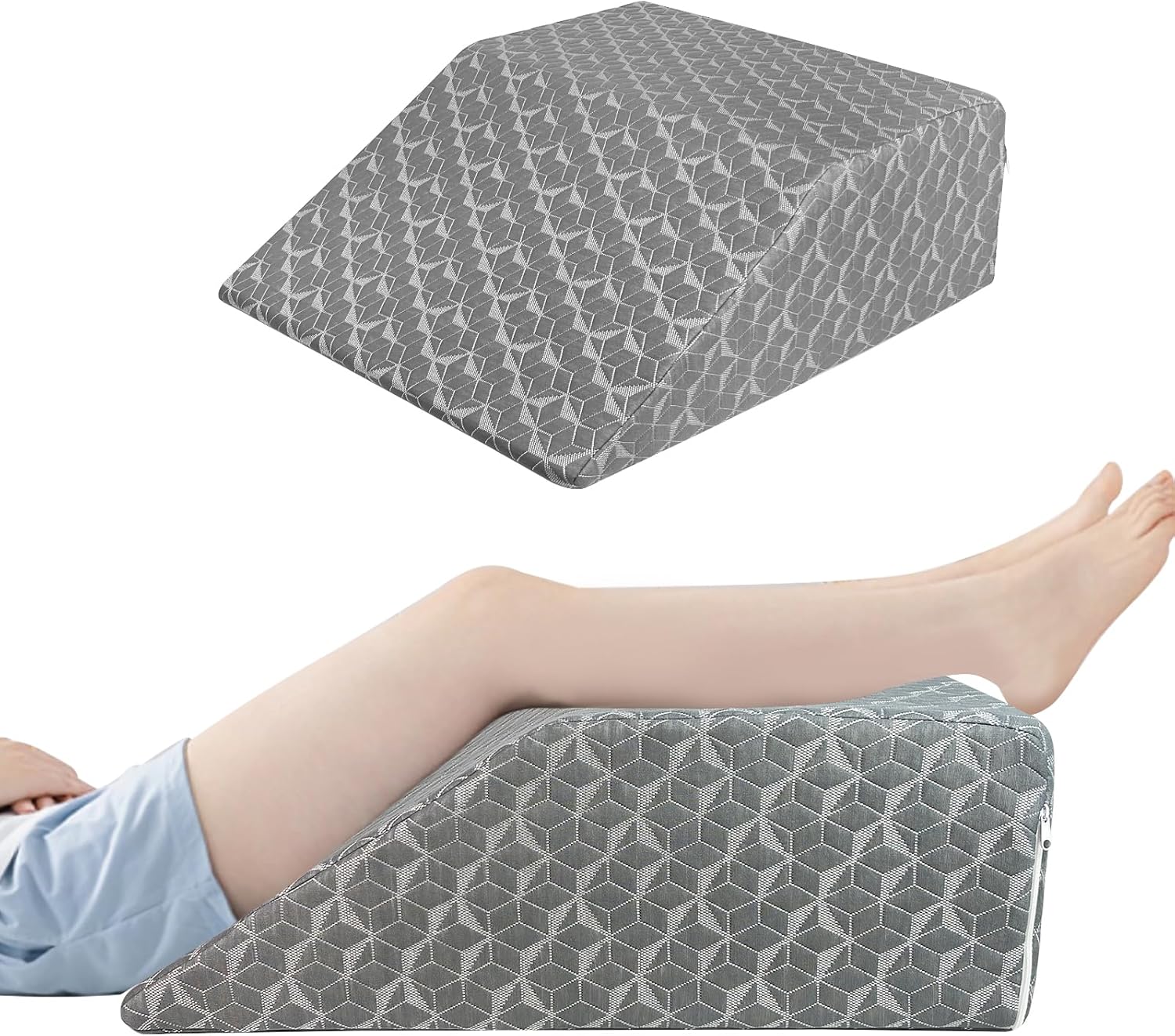 SUBCULTUREPICK Leg Elevation Pillow for Post Surgery Comfort