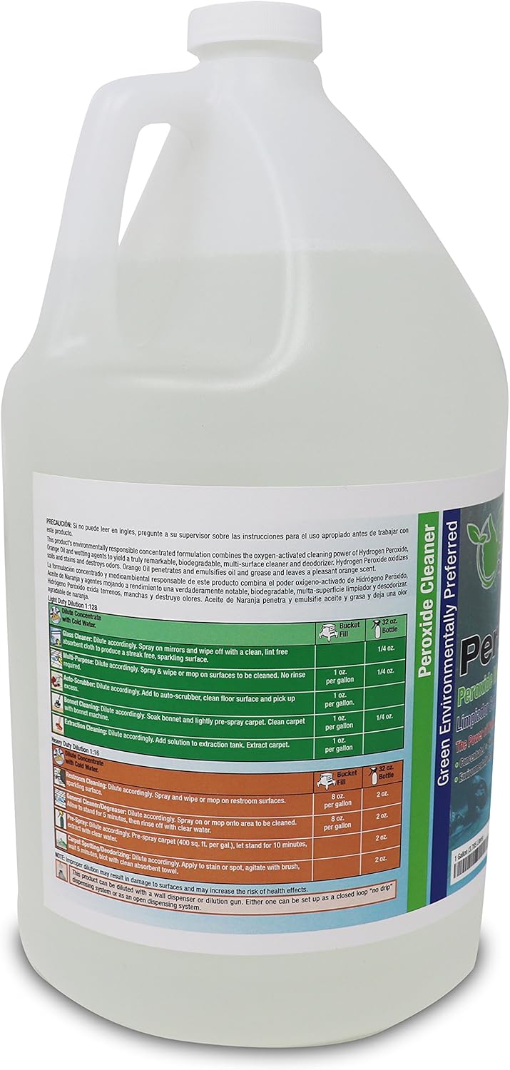 GreenFist All Purpose Hydrogen Peroxide Cleaner with Citrus Fragrance 1 Gallon
