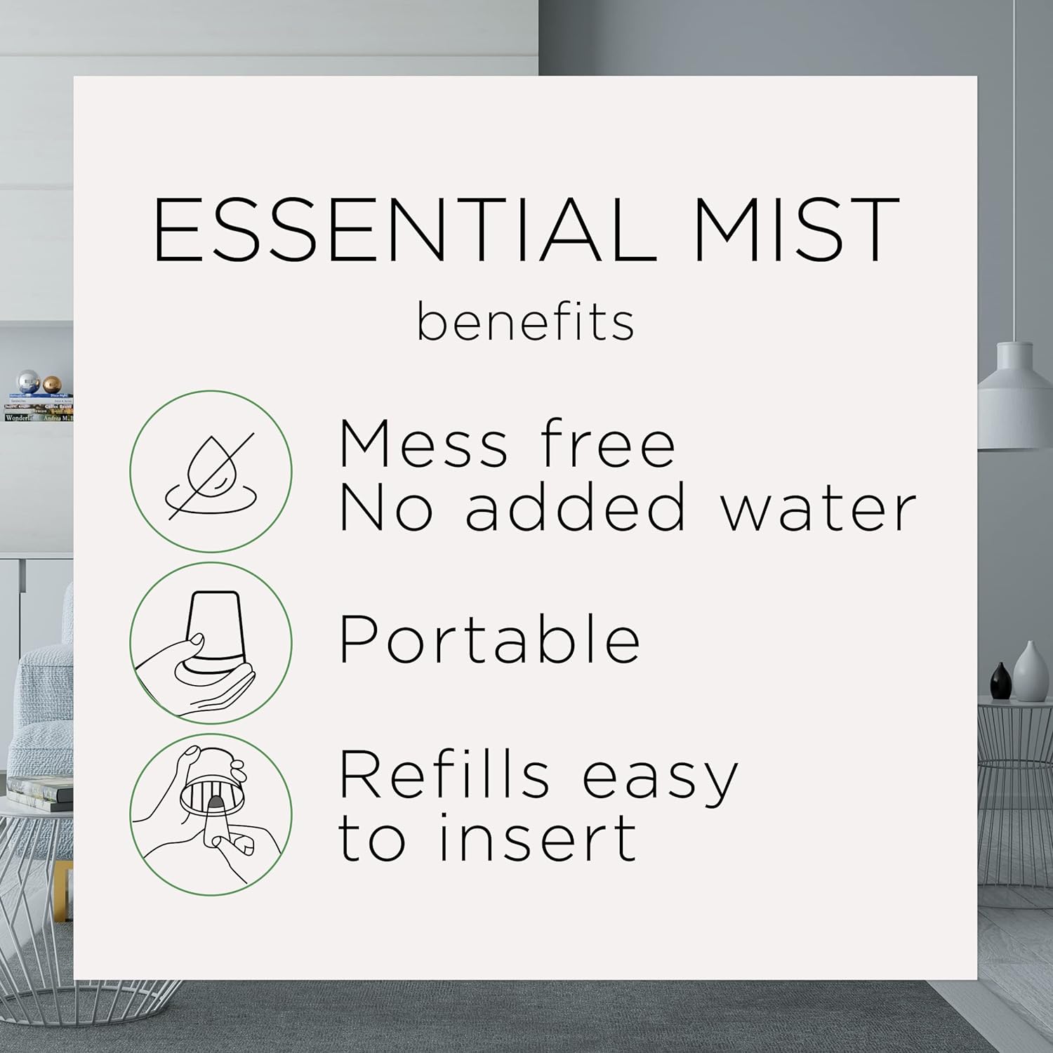 Air Wick Essential Mist Refill - 5 ct Fresh Waters