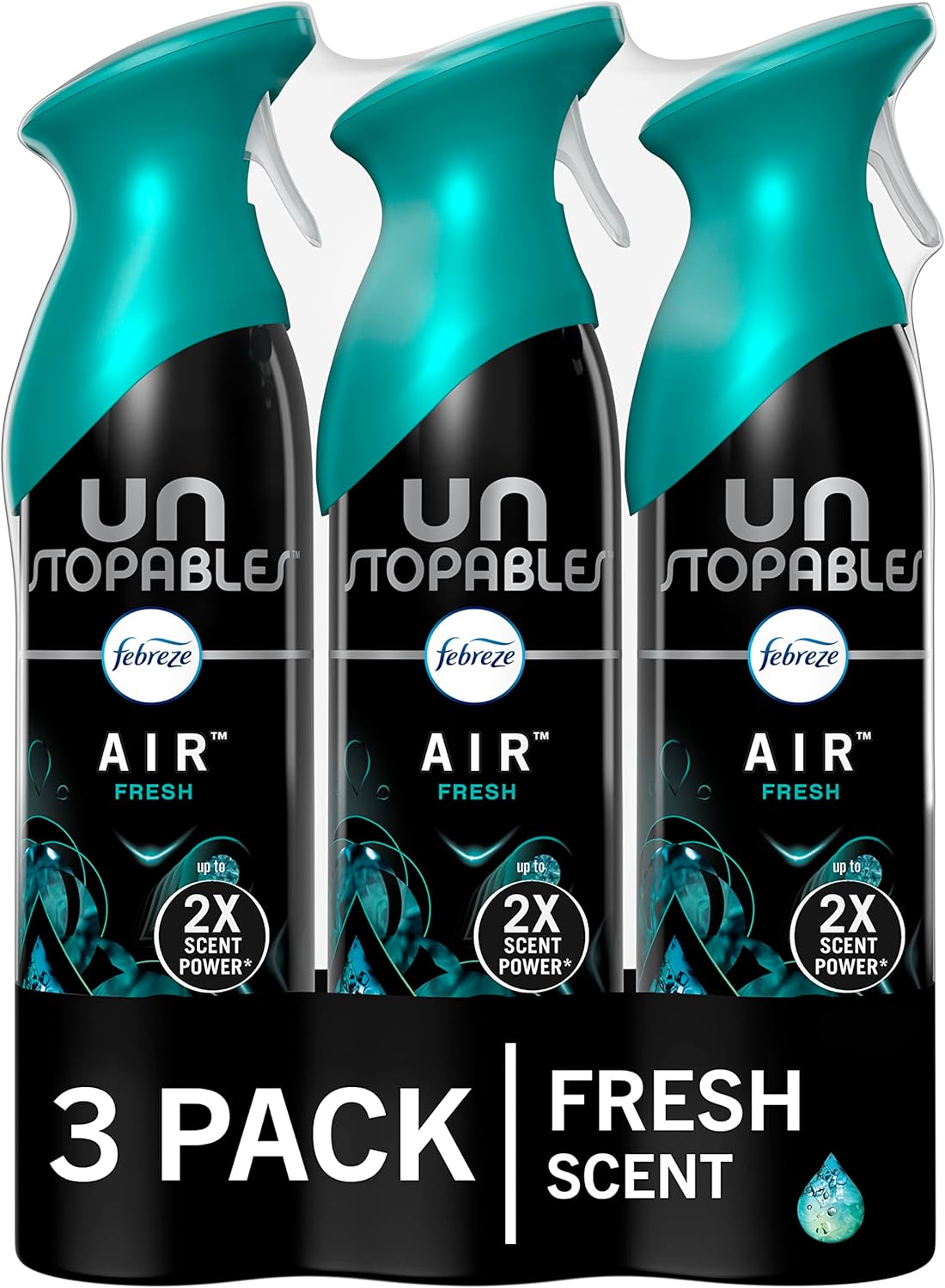 Febreze Air Mist 3 Count Aerosol Can 88oz