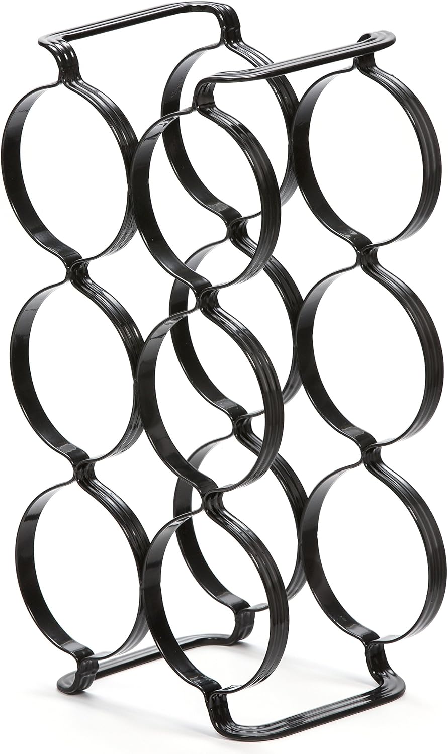 Mango Steam 6 Bottle Wine Rack - Black 1