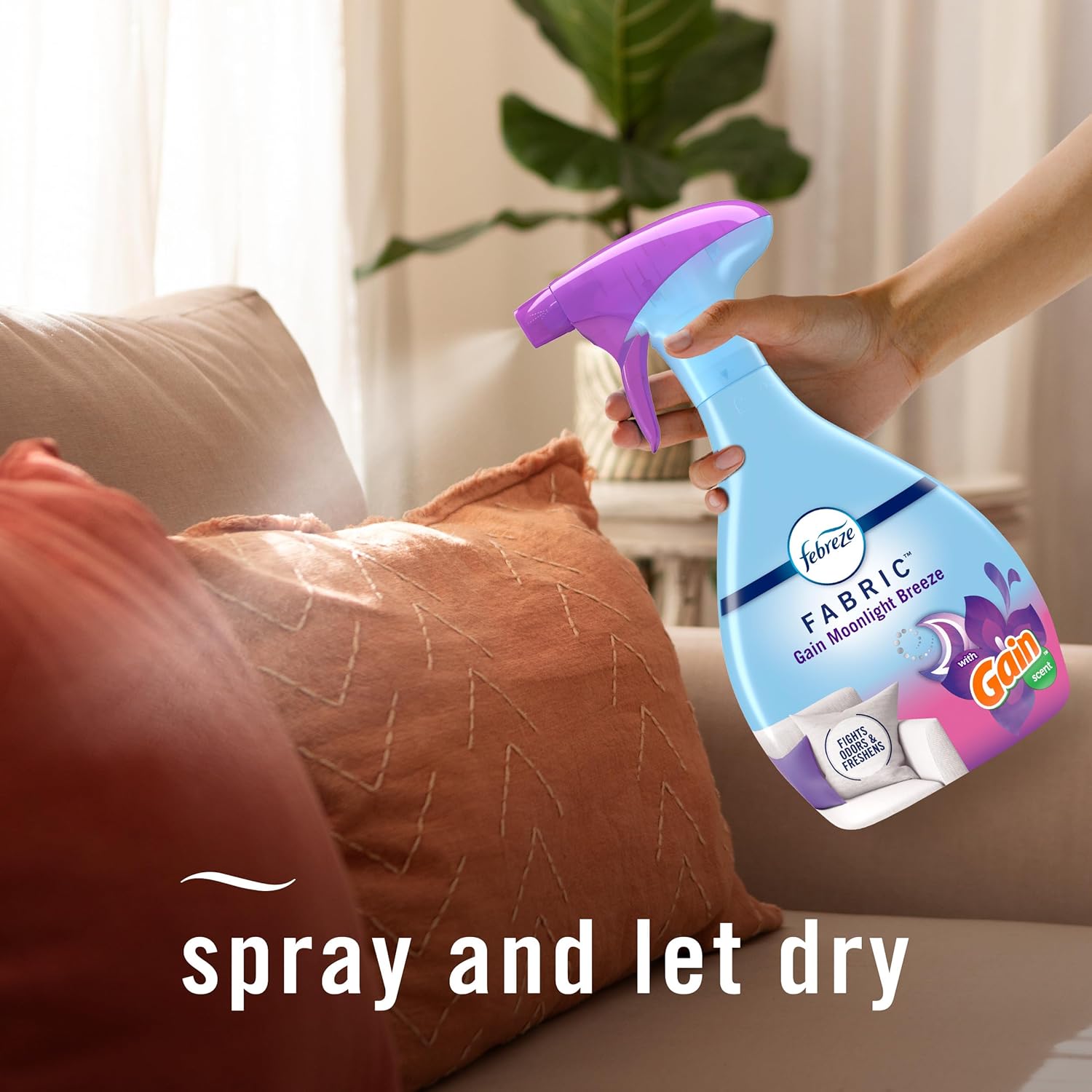 Febreze Odor-Fighting Fabric Refresher with Gain Moonlight Breeze 236 fl oz