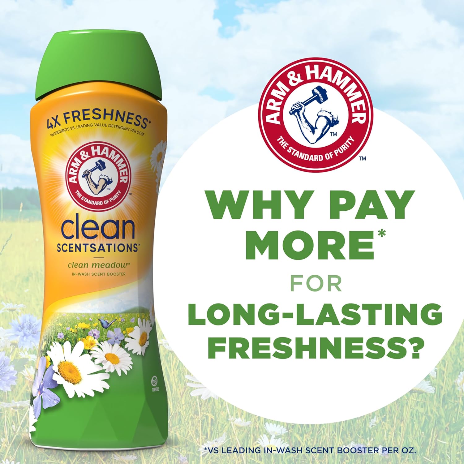 ARM HAMMER Clean Meadow Scent Booster 24 Oz